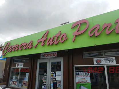 Coto Laurel - Carrera Auto Parts